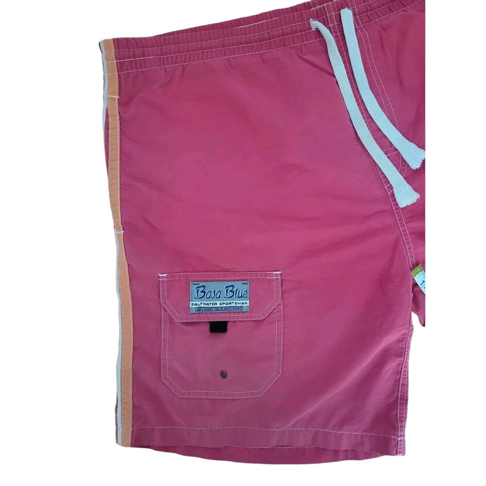 Baja Blue Saltwater Sportsman Swimsuit Men's Size L